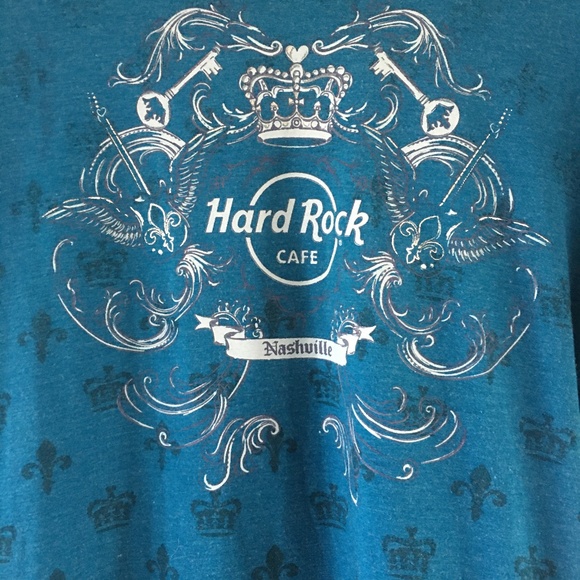 Hard Rock Cafe Nashville Ladies Tee Shirt - M - Picture 2 of 5